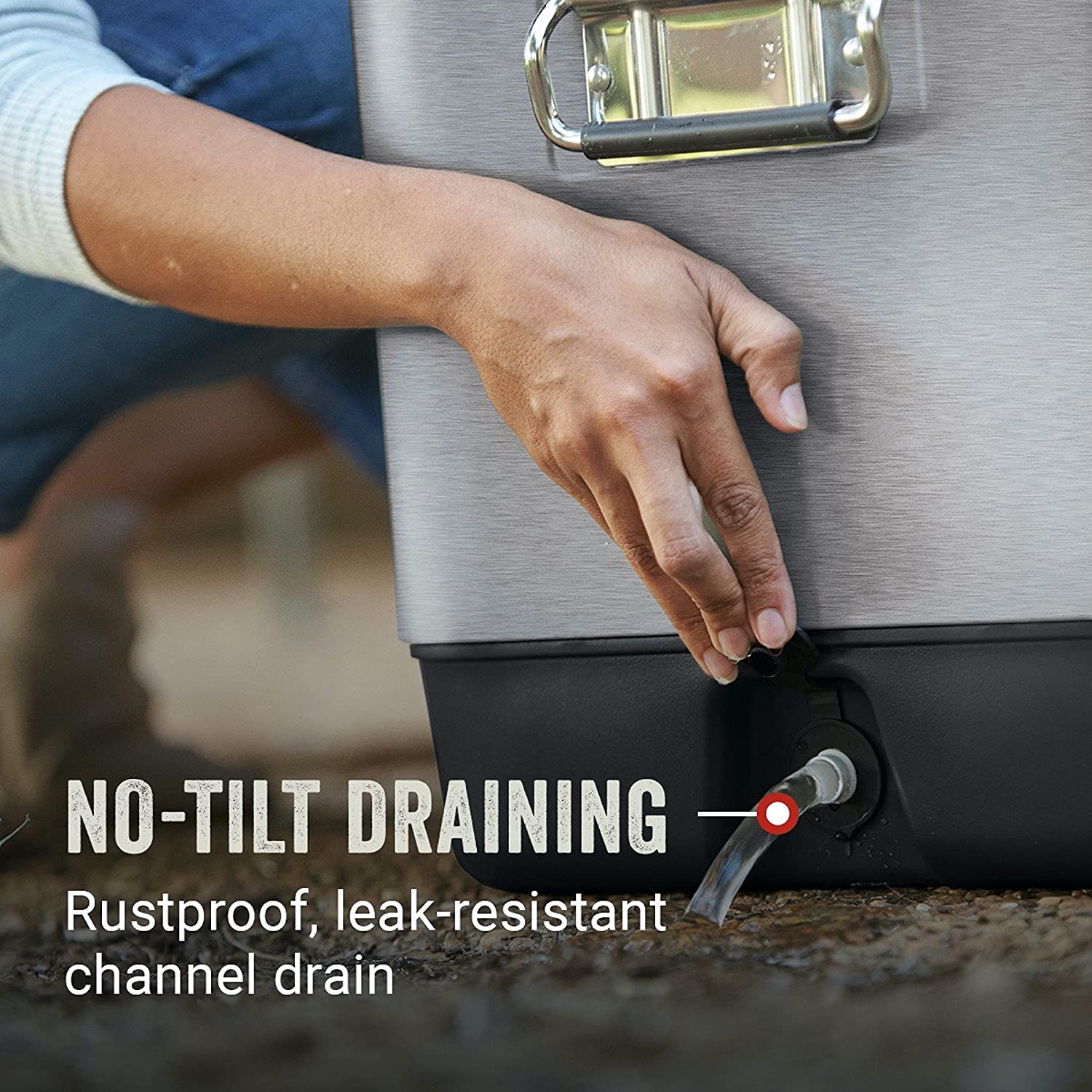 Coleman Ice Chest | Reunion 54 Quart Steel Belted Cooler