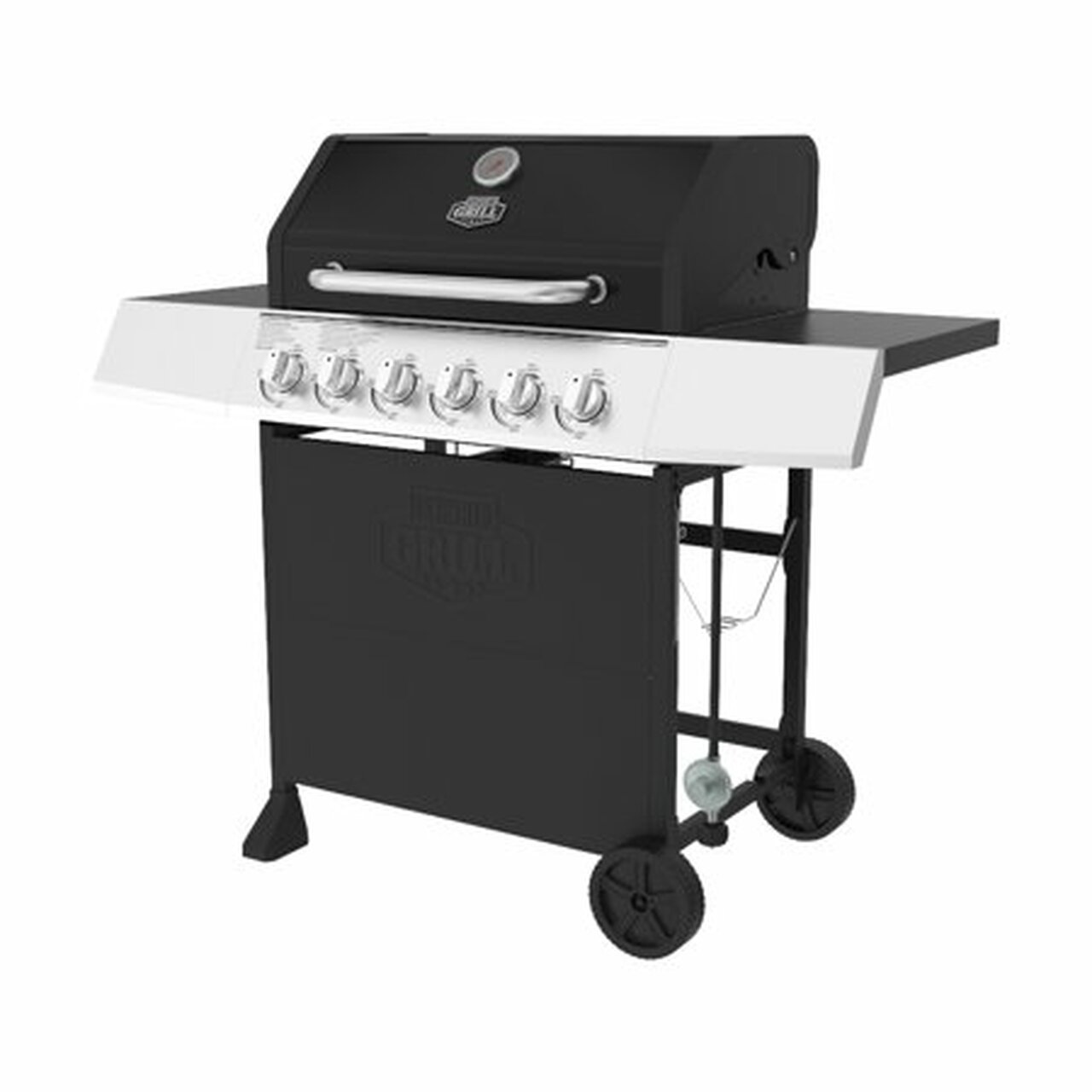 Expert Grill 6 Burner Propane Gas Grill in Black
