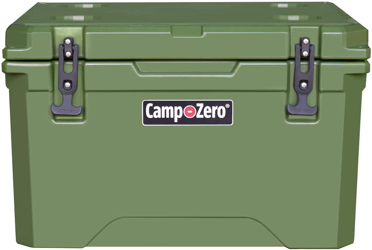 CAMP-ZERO 40 | 42.26 Quart Premium Cooler with 4 Molded-in Cup Holders