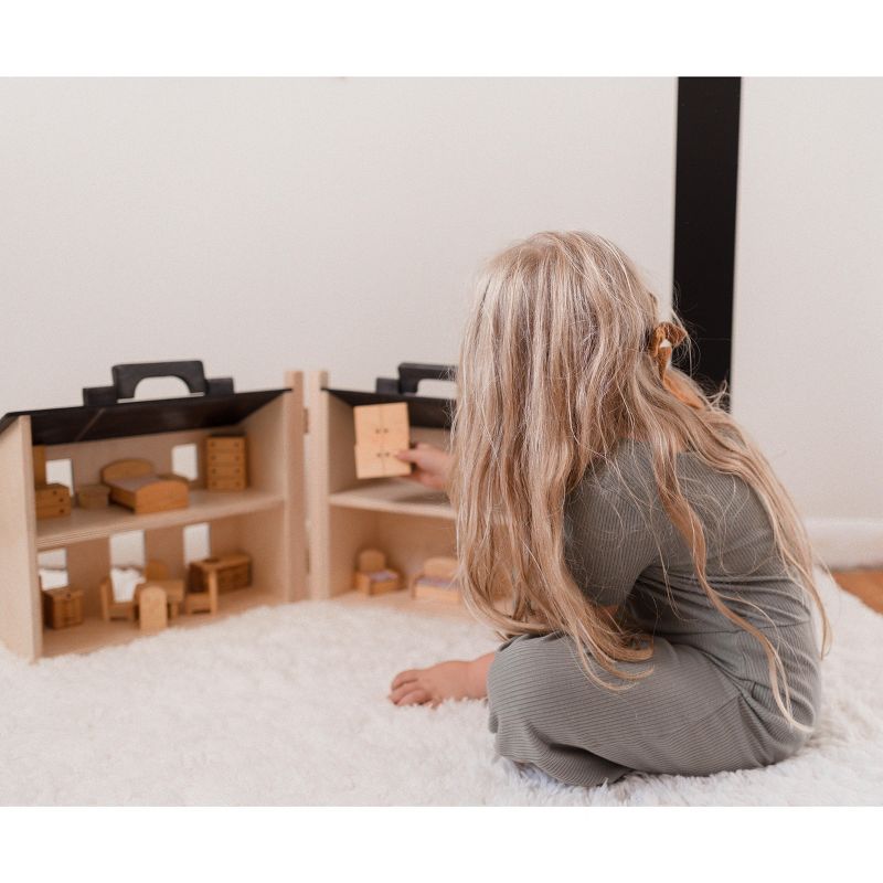 Remley Kids Wooden Folding Doll House