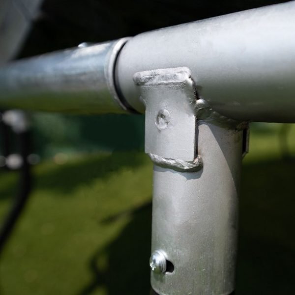 Pro 14' Trampoline with Safety Enclosure and Basketball System