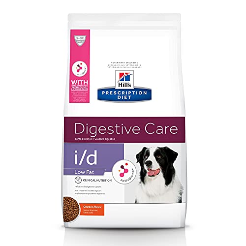 Hill's Prescription Diet i/d Low Fat Digestive Care Chicken Flavor Dry Dog Food, Veterinary Diet, 27.5 lb bag