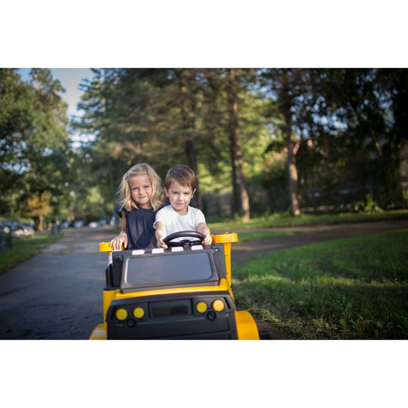 Kid Trax 12V CAT Mining Dumptruck Powered Ride-On – Yellow