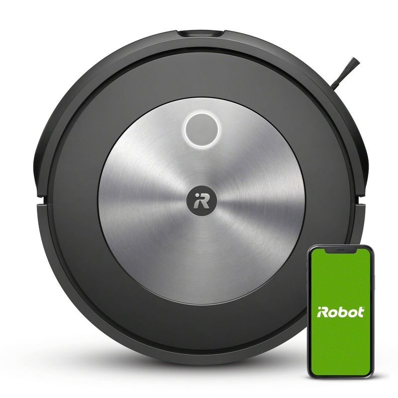 iRobot Roomba j7 Wi-Fi Connected Robot Vacuum with Obstacle Avoidance – Black – 7150