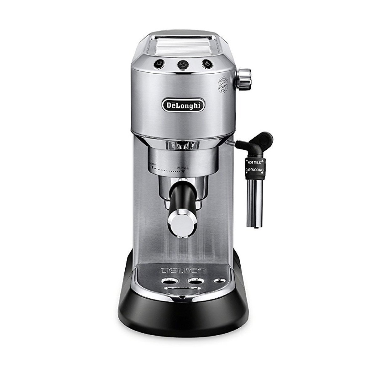 DeLonghi Dedica Deluxe Espresso & Cappuccino Machine EC685M (Silver)