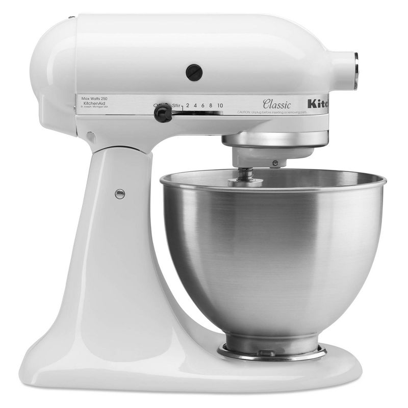 KitchenAid Classic 4.5qt Stand Mixer – White