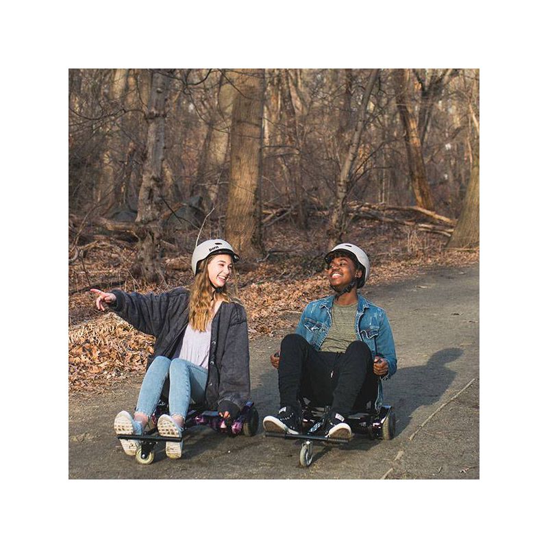 Hover-1 Chrome 2.0 Hoverboard/Buggy Combo – Black