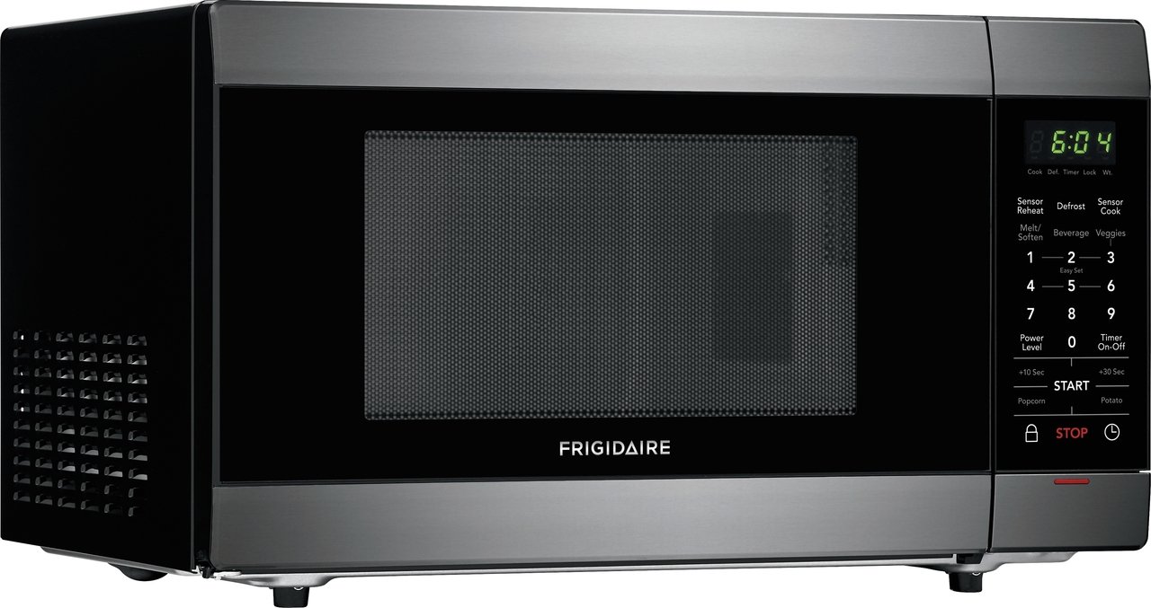 Frigidaire 1.4 cu. ft. Countertop Microwave Oven Black Stainless Steel