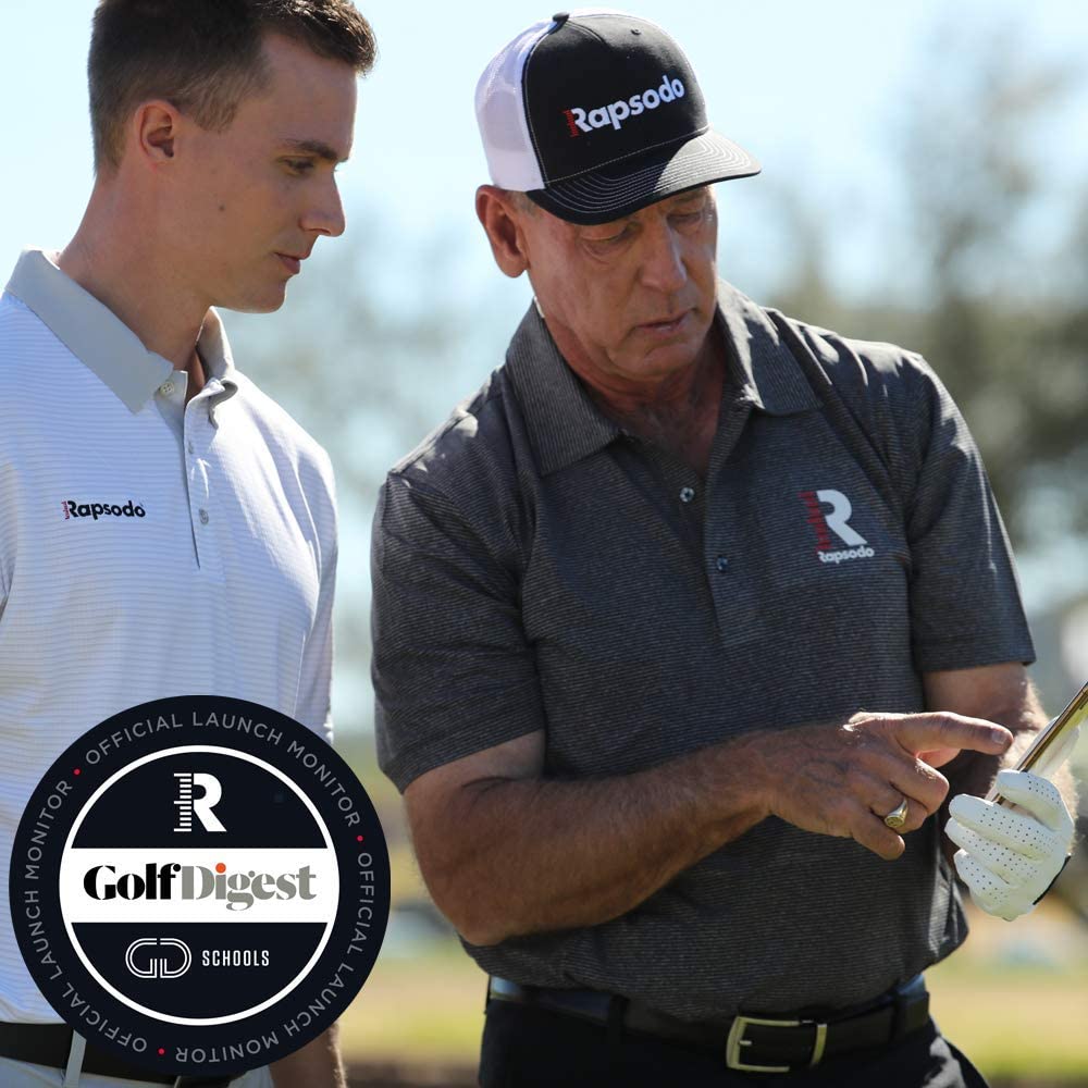 Rapsodo Mobile Launch Monitor for Golf Indoor and Outdoor Use with GPS Satellite View and Professional Level Accuracy, iPhone & iPad Only