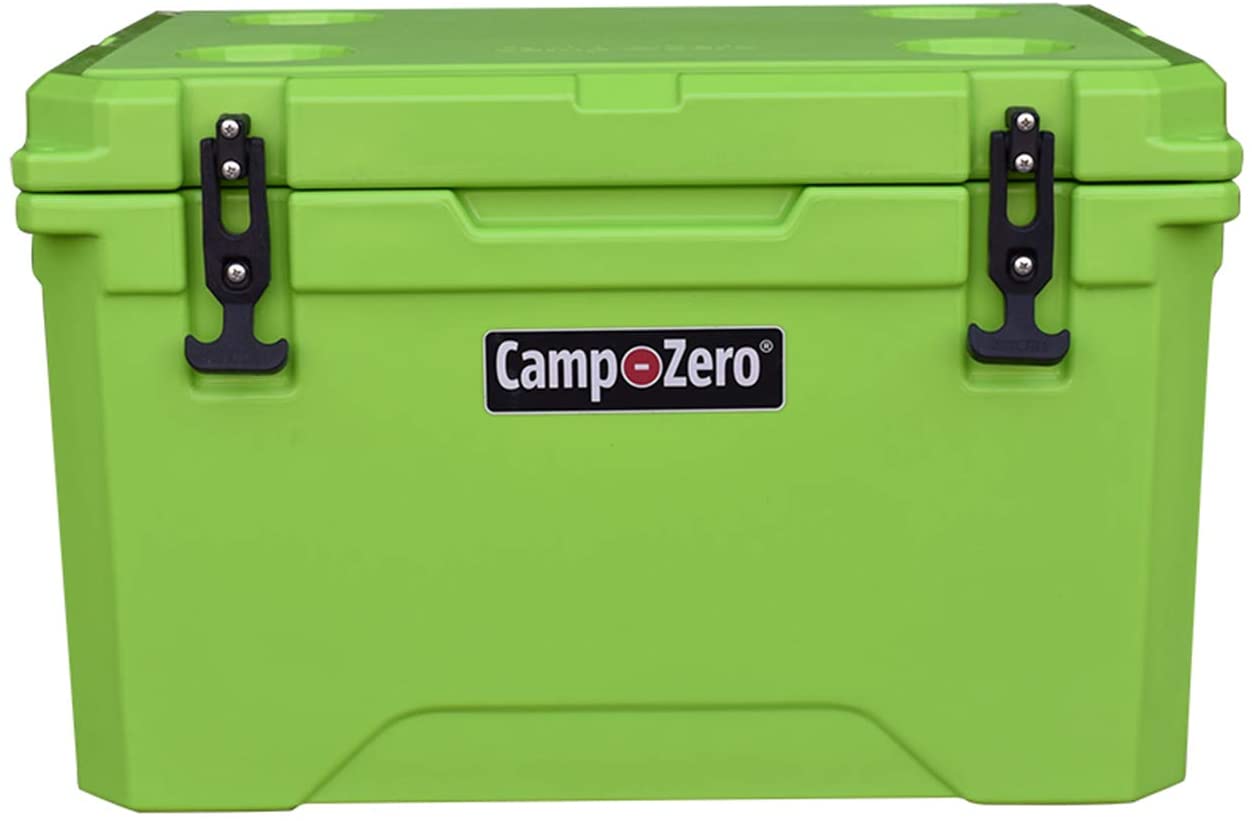CAMP-ZERO 40 | 42.26 Quart Premium Cooler with 4 Molded-in Cup Holders