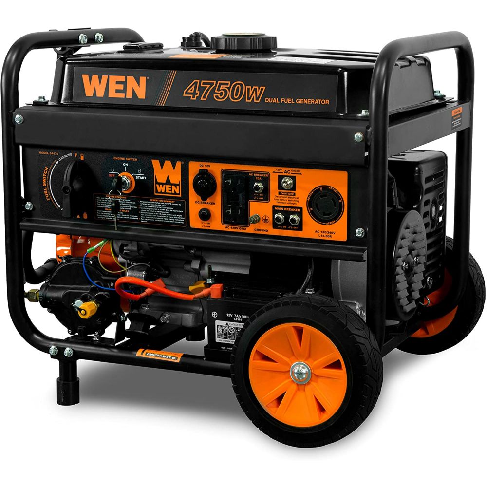 DF475T Dual Fuel 120V/240V Portable Generator