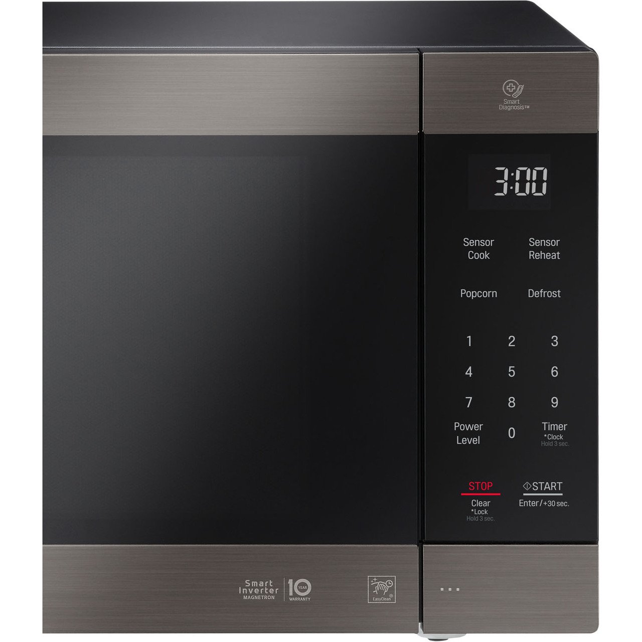 LG NeoChef 2.0 Cu. Ft. 1200W Countertop Microwave, Black Stainless Steel
