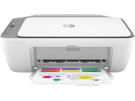 HP Deskjet 2755e All-in-One Printer w/ bonus 6 months Instant Ink through HP+