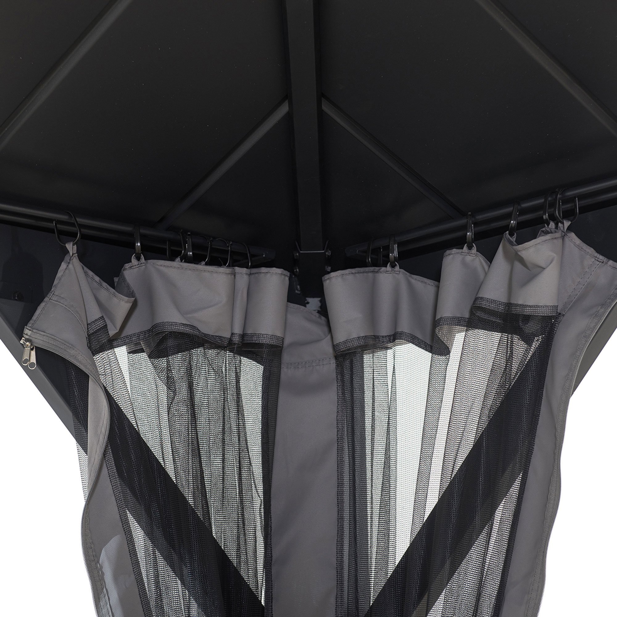 SummerCove 10 ft. x 12 ft. Solar Powered Hardtop Gazebo