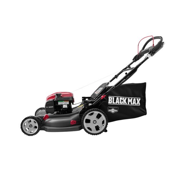 Black Max 21-inch 3-in-1 Self-Propelled Gas Mower with Perfect Pace