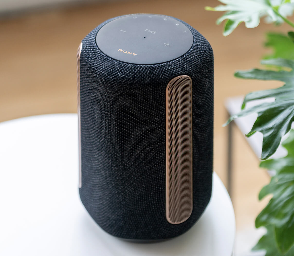 SRS-RA3000 Wi-Fi Enabled 360 Reality Audio Wireless Speaker with Ambient Room-Filling Sound (Black)