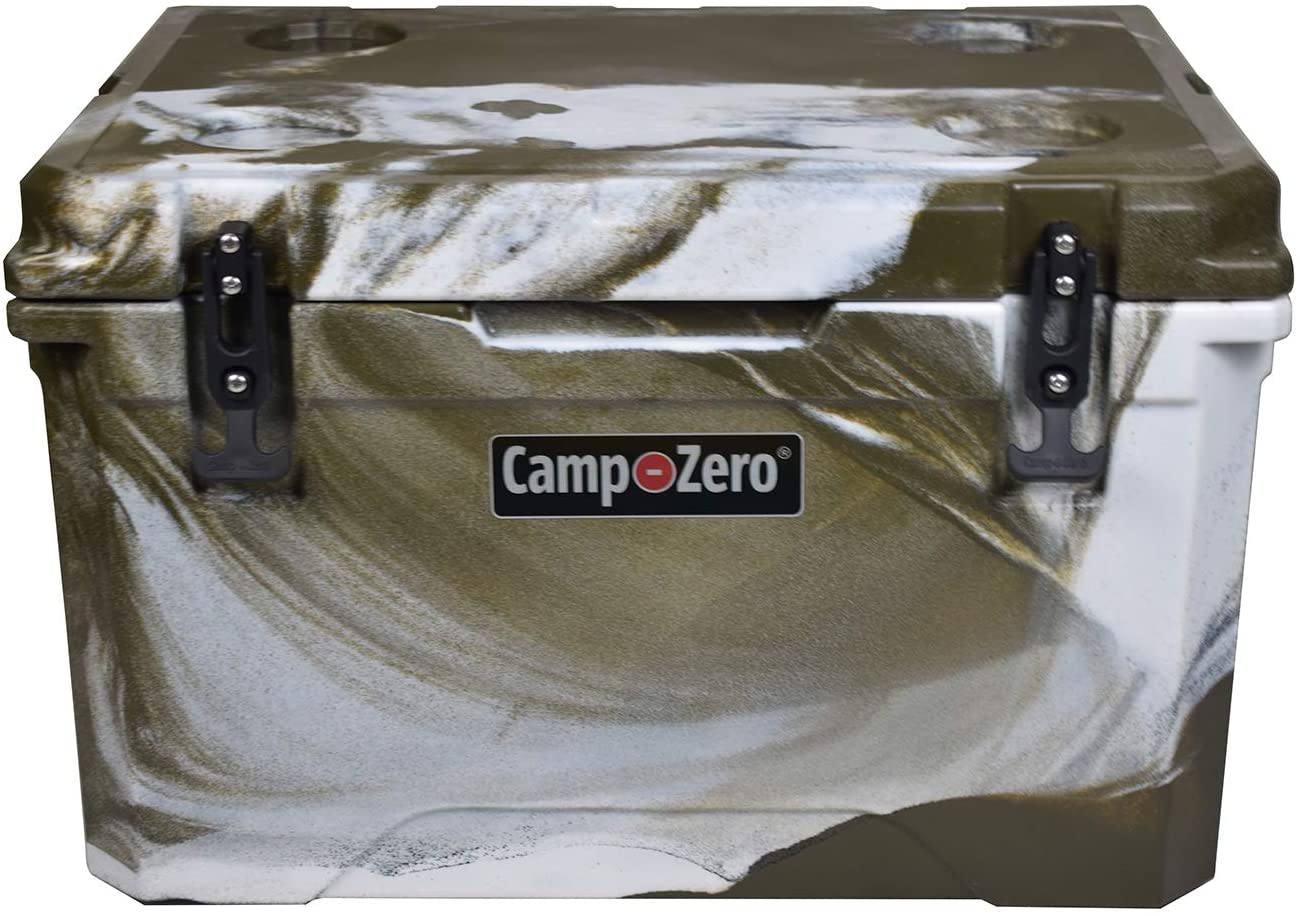 CAMP-ZERO 40 | 42.26 Quart Premium Cooler with 4 Molded-in Cup Holders