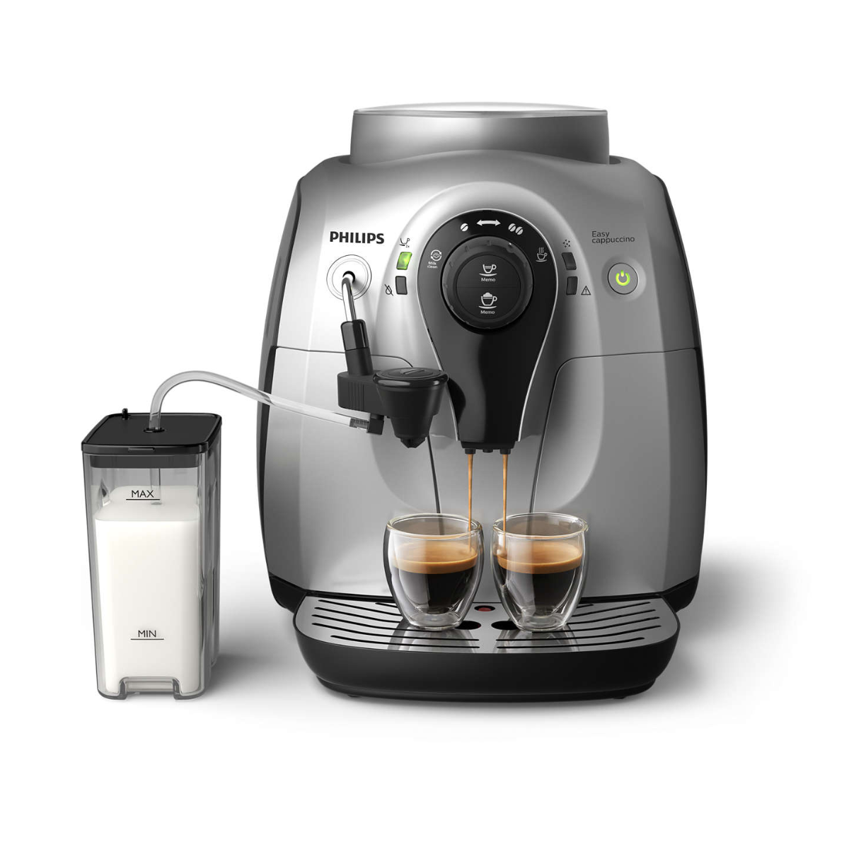 Philips 2100 Series Easy Cappuccino Super Automatic Espresso Machine HD8652/14