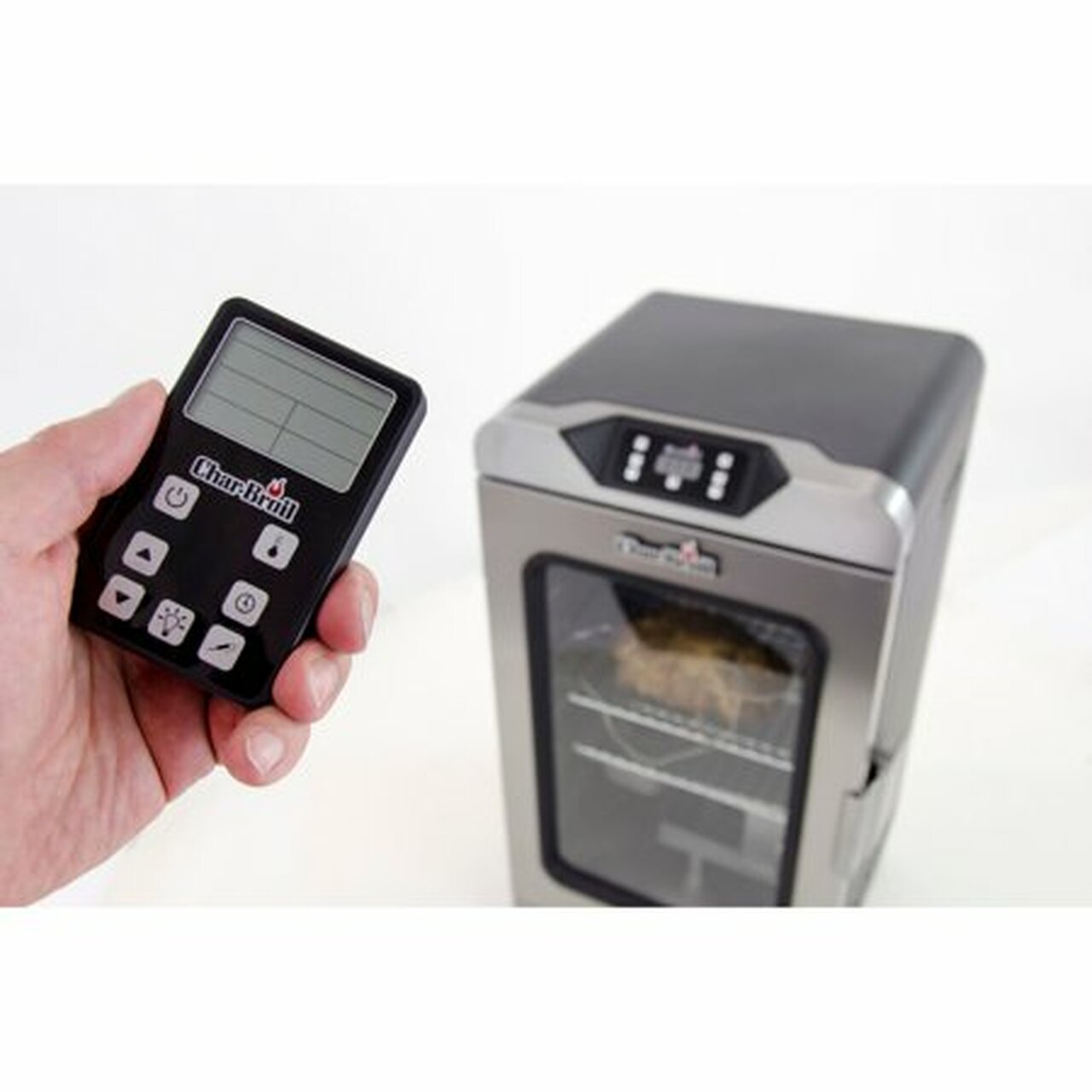 Char-Broil 725 sq in Deluxe Digital Electric Smoker- Stainless Steel