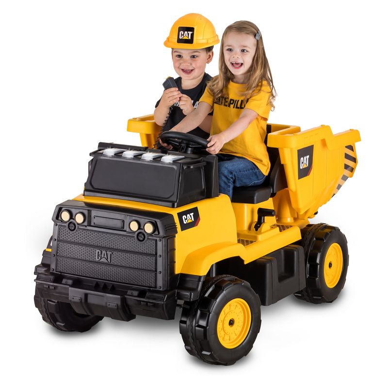 Kid Trax 12V CAT Mining Dumptruck Powered Ride-On – Yellow