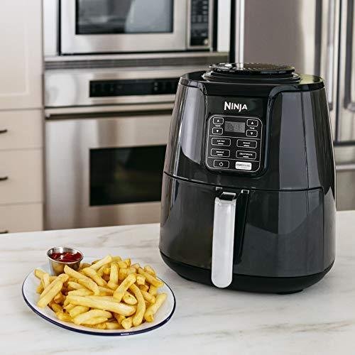 Ninja AF101 Air Fryer, 4 Qt, Black/gray
