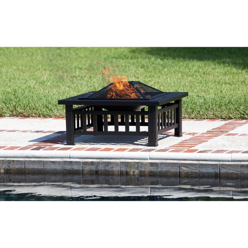 Stonemont Square Fire Pit – Fire Sense