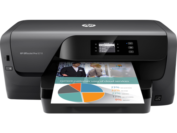 HP OfficeJet Pro 8210 Printer w/4 months ink included with HP Instant ink