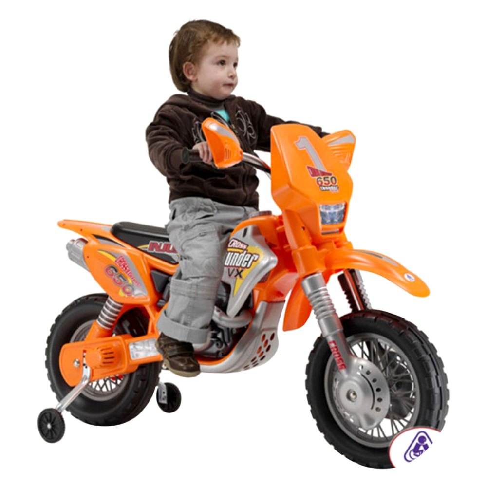 MotoTec 12v Drift ZX Kids Dirt Bike