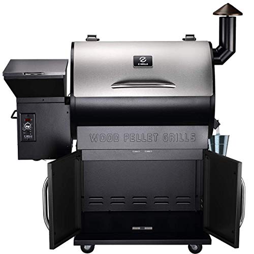 Z GRILLS ZPG-700E Wood Pellet Grill Smoker for Outdoor Cooking with Cover, 2020 Upgrade, 8-in-1