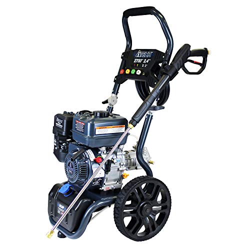 A-ITECH AT30-127001 Gas Powered Pressure Washer 2700 PSI & 2.4 GPM On-Board Soap Tank with 5 Nozzle Set, CARB Compliant