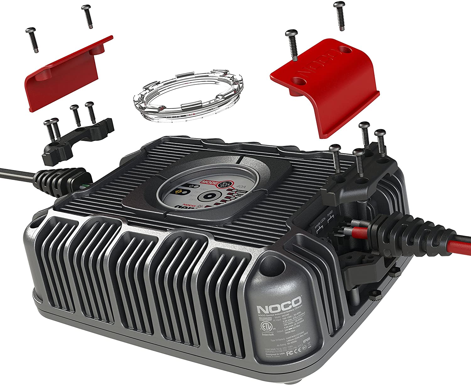 NOCO GX2440 24 Volt 40 Amp UltraSafe Industrial Battery Charger And Battery Maintainer New