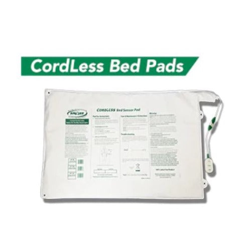 Smart Caregiver Economy Cordless Exit Alarm with CordLess Bed Pad and 10