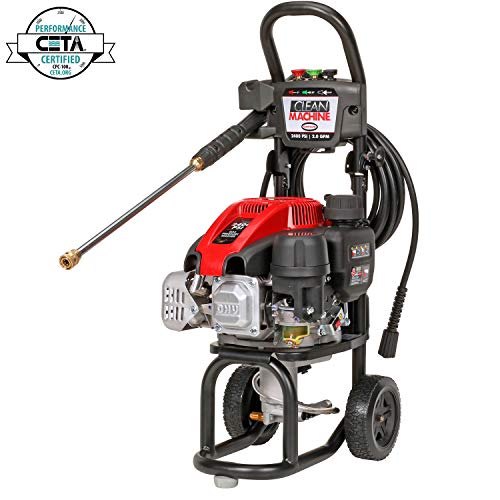 SIMPSON Cleaning CM60912 Clean Machine Gas Pressure Washer Powered by Simpson, 2400 PSI at 2.0 GPM + Simpson Cleaning 41030- 3/8