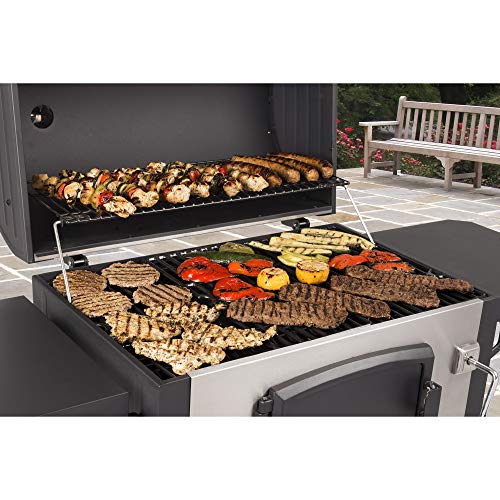 Dyna-Glo DGN486SNC-D Heavy Duty Stainless Charcoal Grill, Large