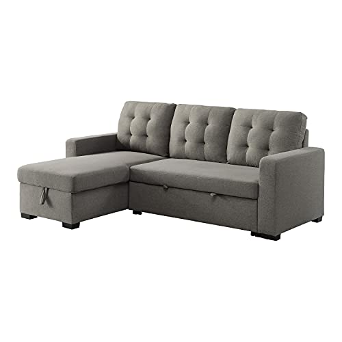 Lexicon ABEL Reversible Sofa Chaise, Gray
