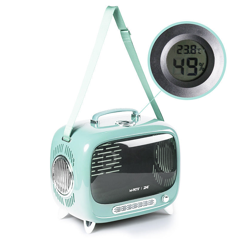 TV Shape Capsule Cat Carrier