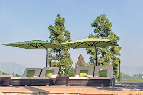 SimplyShade Skye Patio Umbrella in Red