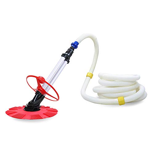 1x Automatic Pool Vacuum Cleaner,Swimming Pool Automatic, Cleaner Above Ground Clean, Pool Sweeper Vacuum Hose Set,Automatic Regulator Valve,