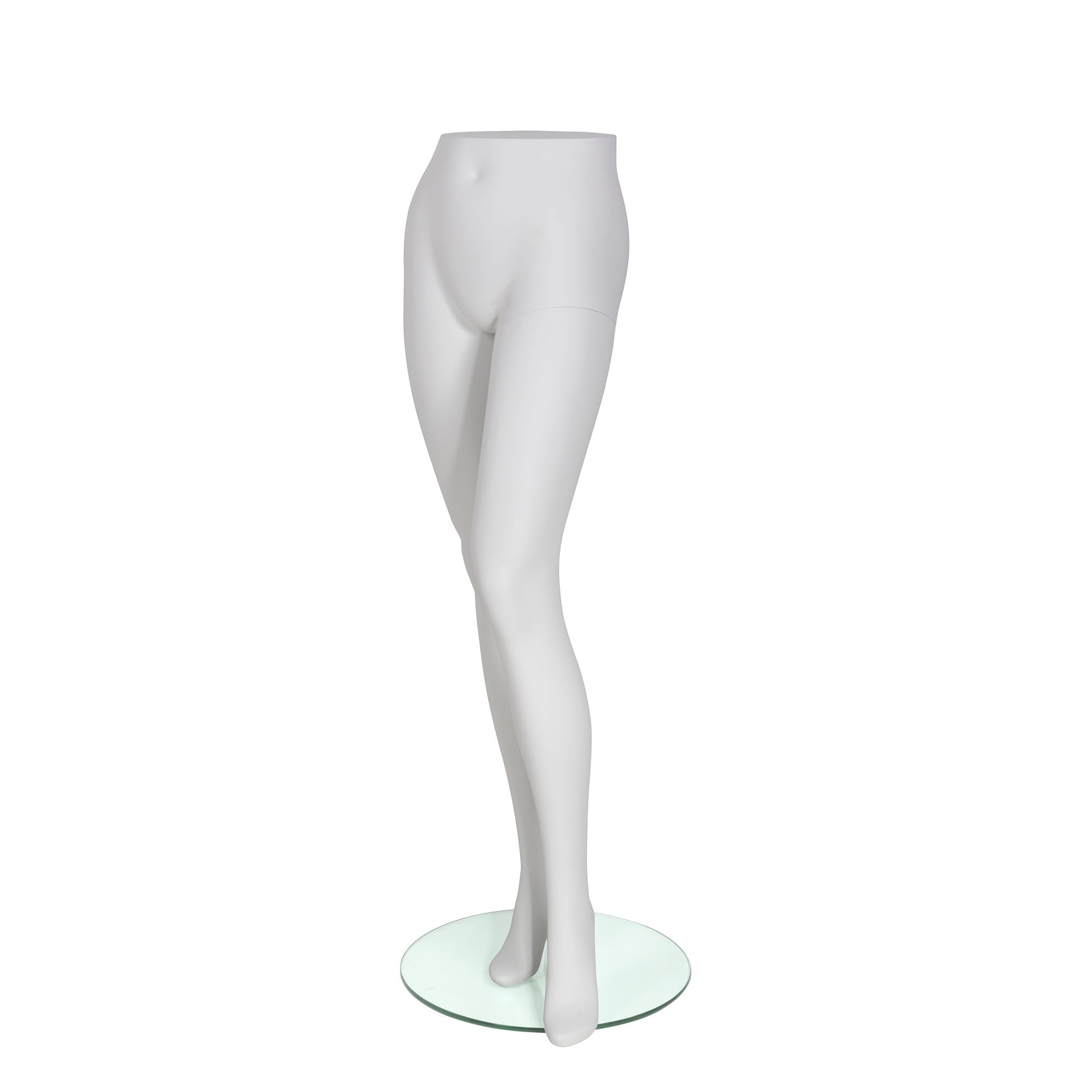 Econoco Female Trouser Form With Abstract Foot & Removable Heel.