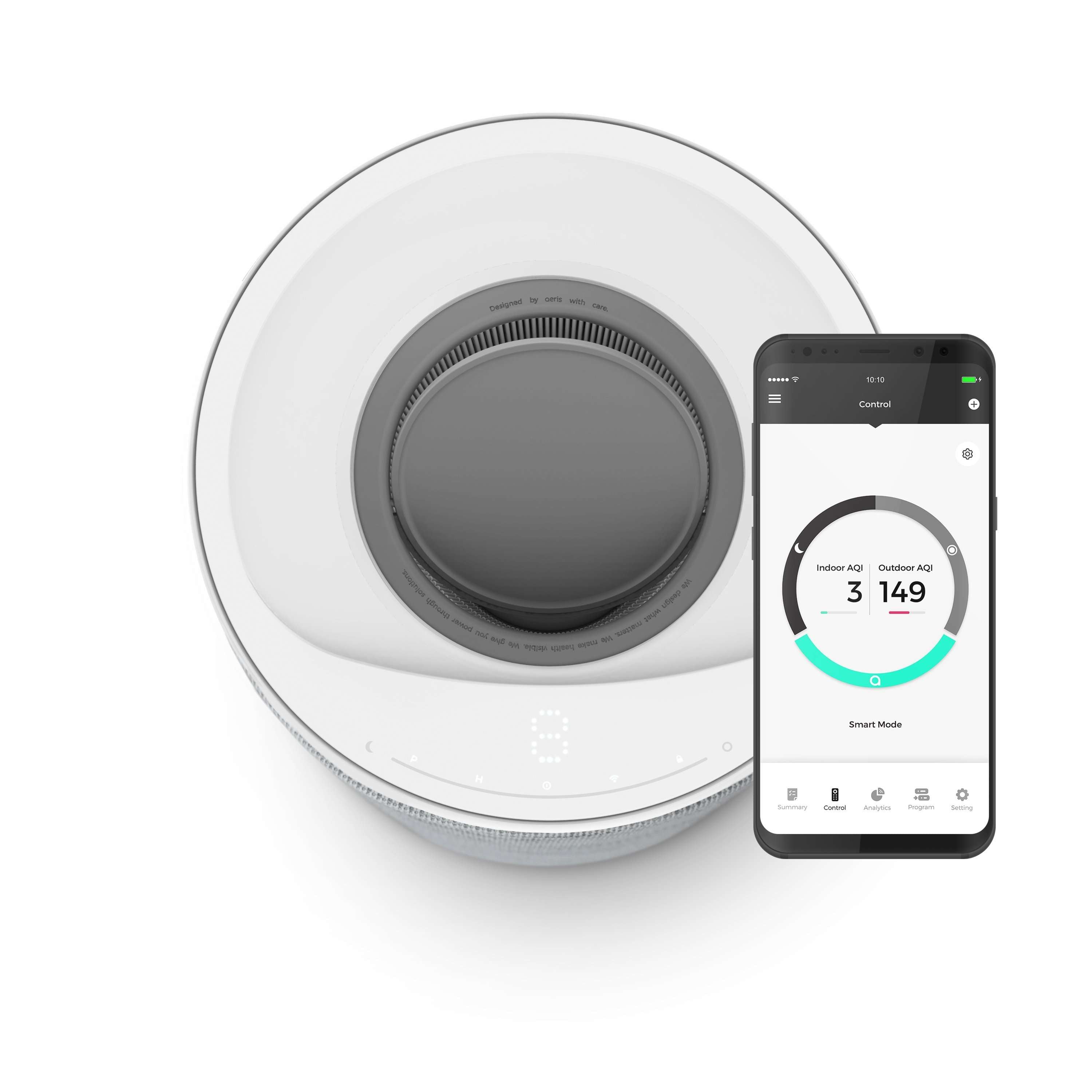 Aeris US-110VAC Aair Lite Small Room Air Purifier System Pink New