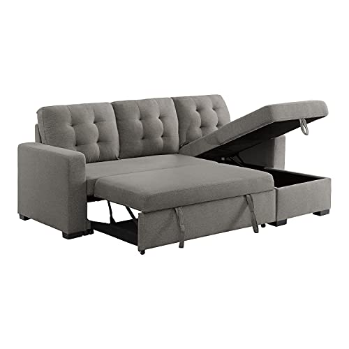 Lexicon ABEL Reversible Sofa Chaise, Gray
