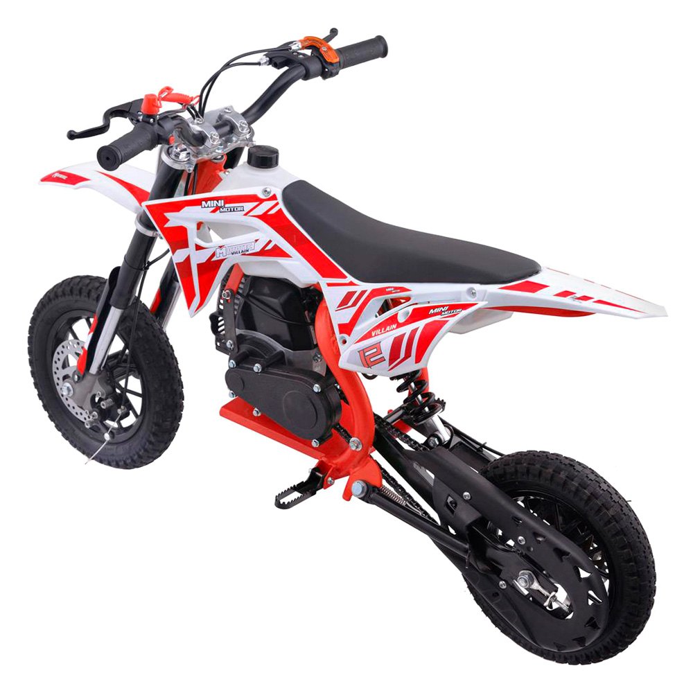 MotoTec Villain 52cc 2-Stroke Kids Gas Dirt Bike
