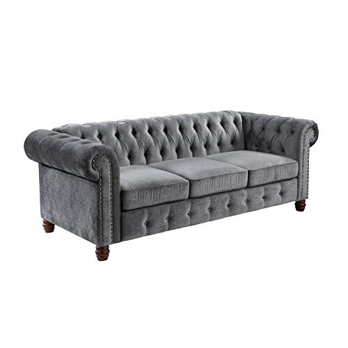 Lexicon Anise Living Room Sofa, Dark Gray