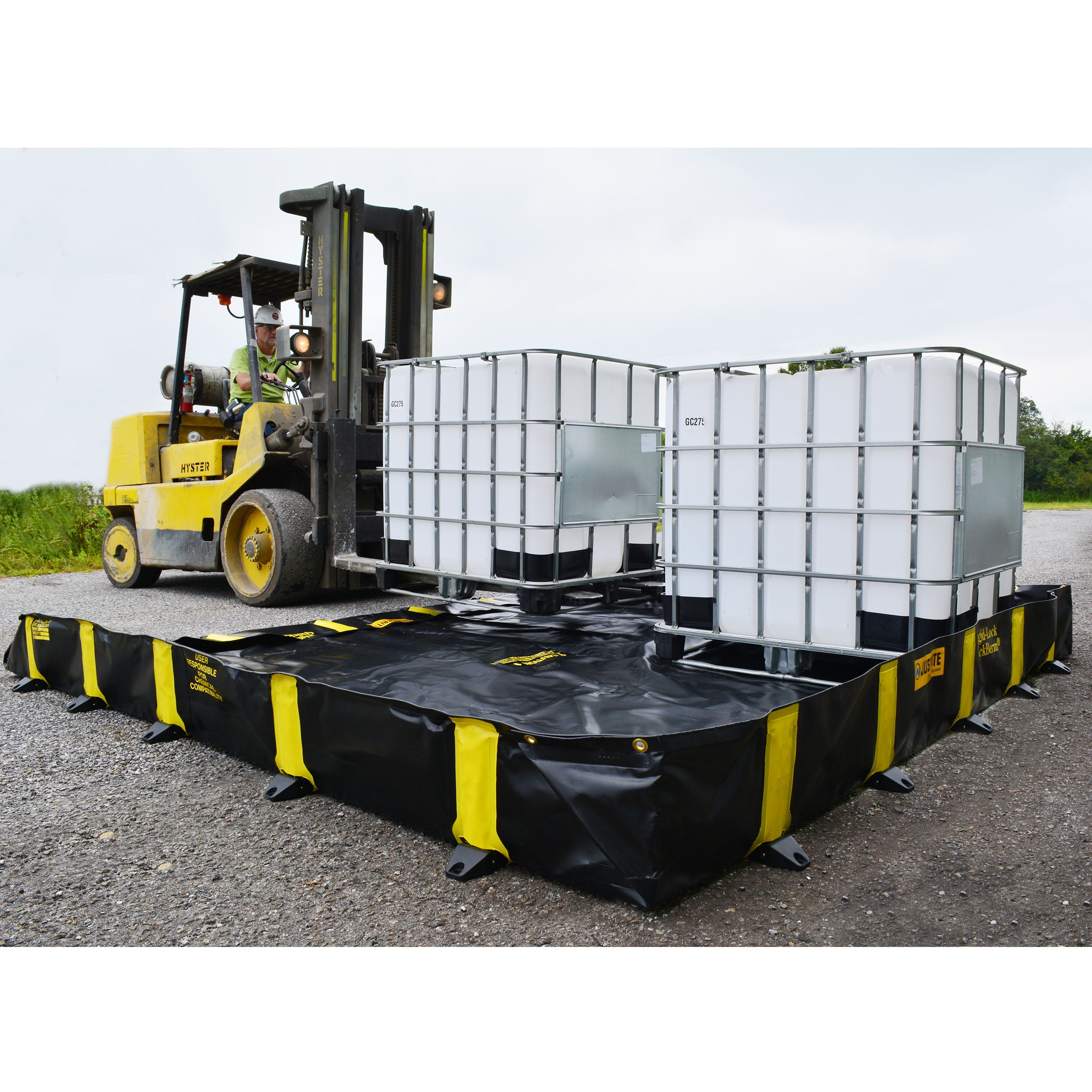 Justrite Rigid-Lock Quickberm®