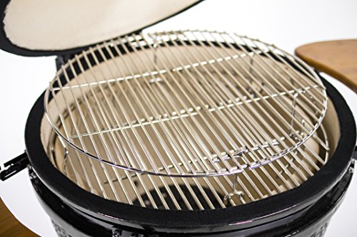 Pit Boss 71220 Kamado BBQ Ceramic Grill Cooker, 22