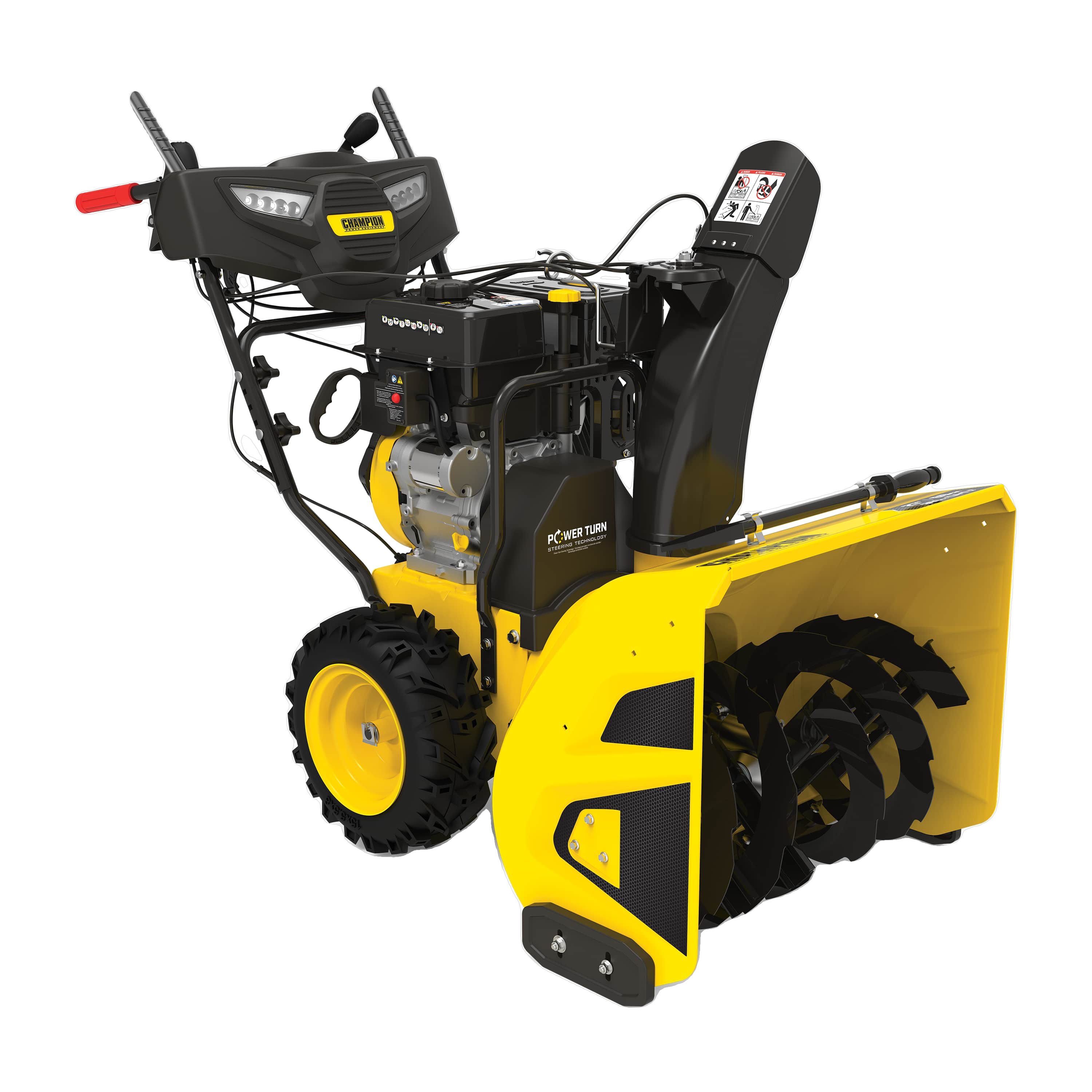 Champion 100535 301cc 27-Inch 2-Stage Electric Start Power Steering Gas Snow Blower New