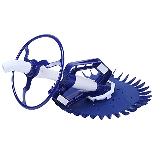 Jacksing Automatic Pool Cleaner, Suction Vacuum Cleaner Powerful Cleaning Suction Machine for Debris Floor Steps