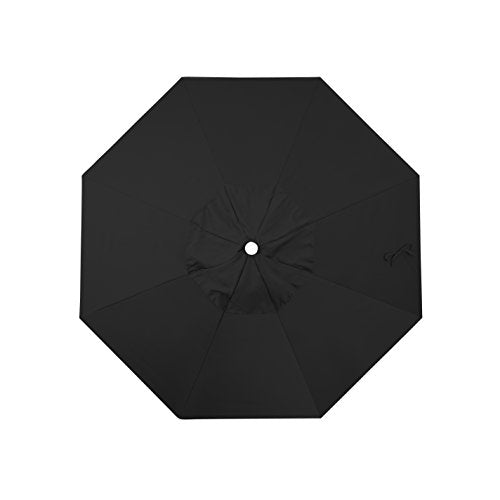 California Umbrella C758-F32 Canopy Patio Umbrella Replacement Cover, 7.5-Foot, Black