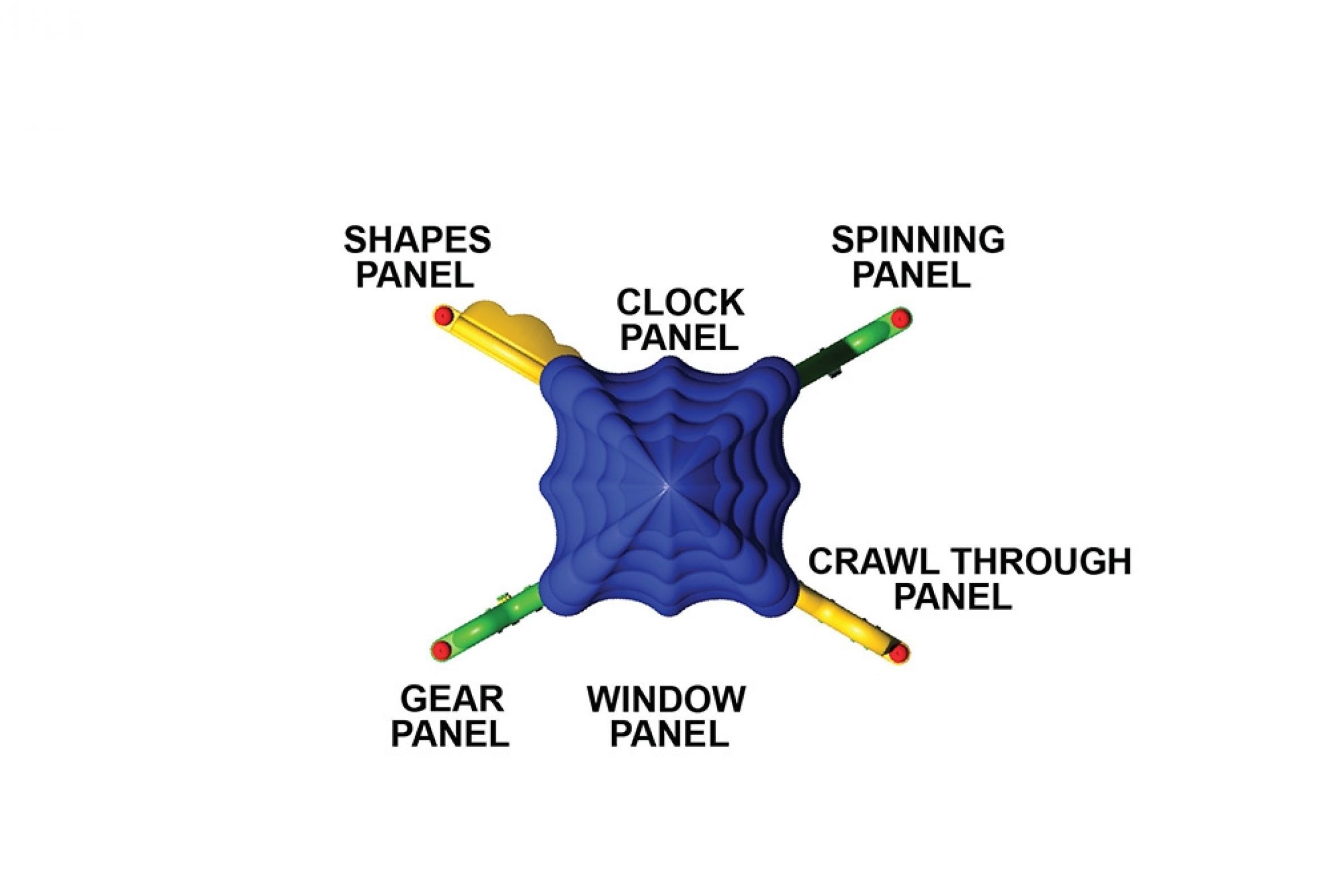 UltraPlay DC-PLAY/02-08-0186 Discovery Center Playhouse Playset New