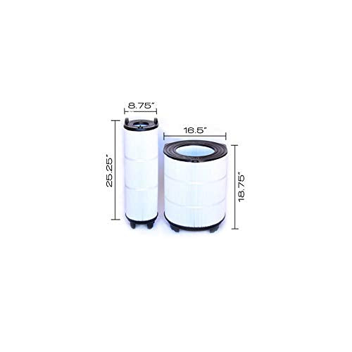 Sta-Rite 170146 System 3 Mod 50-90 GPH Flow Rate 400 Square Feet Media Swimming Pool Cartridge Filter